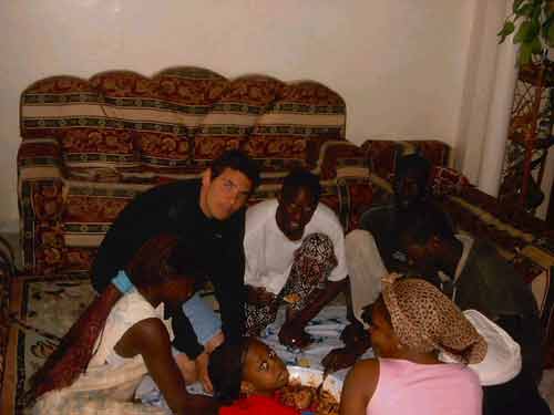 Repas dans une famille Mauritanienne 08. Repas en Mauritanie