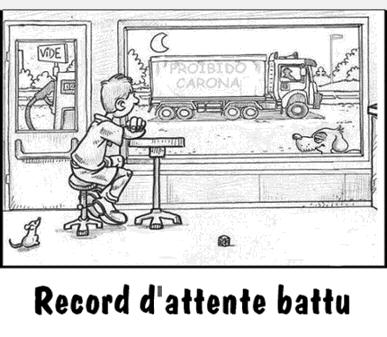 Le record de 28 heures d'attente illustré par JCB