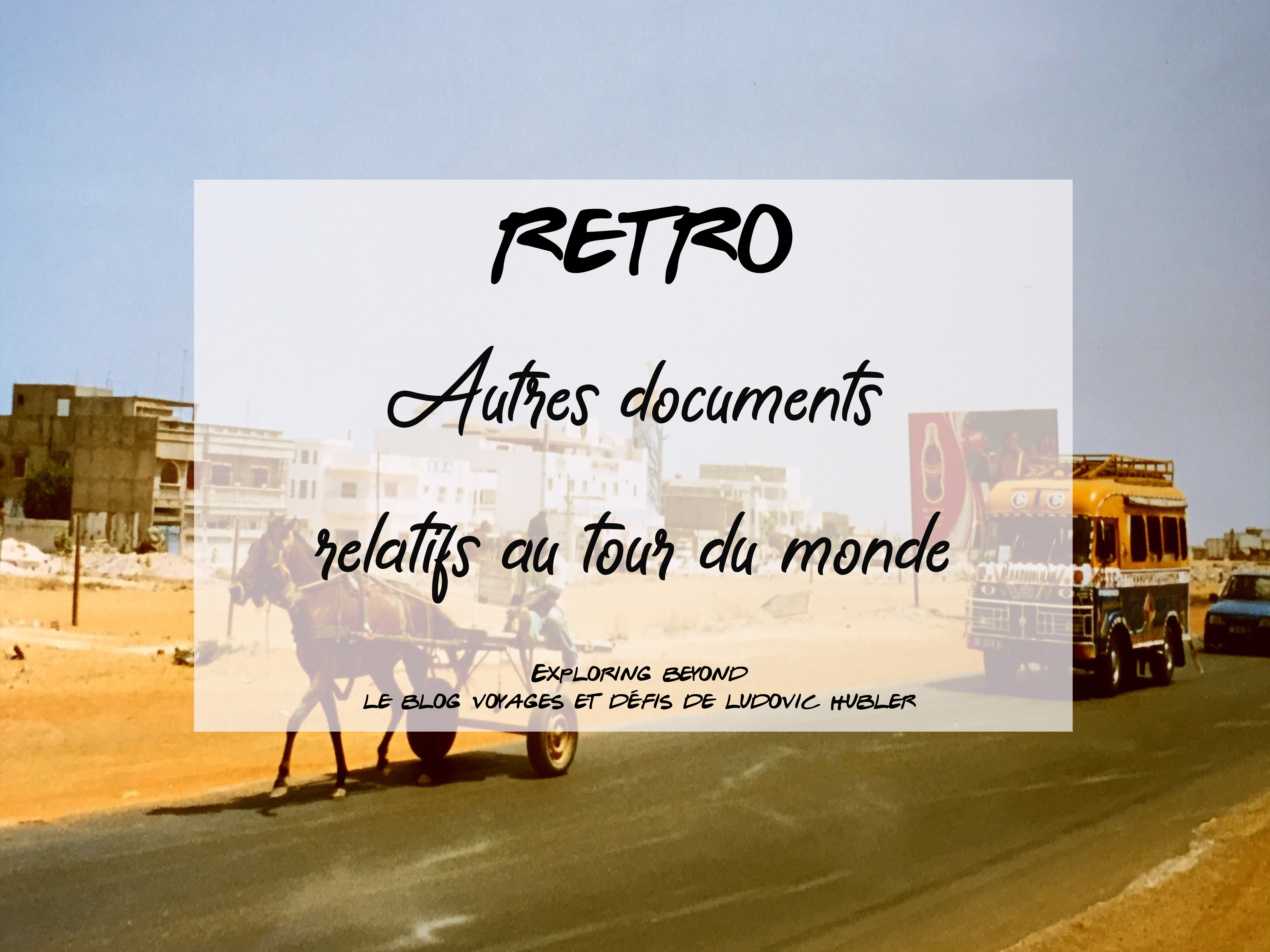 Autres documents Tour du monde