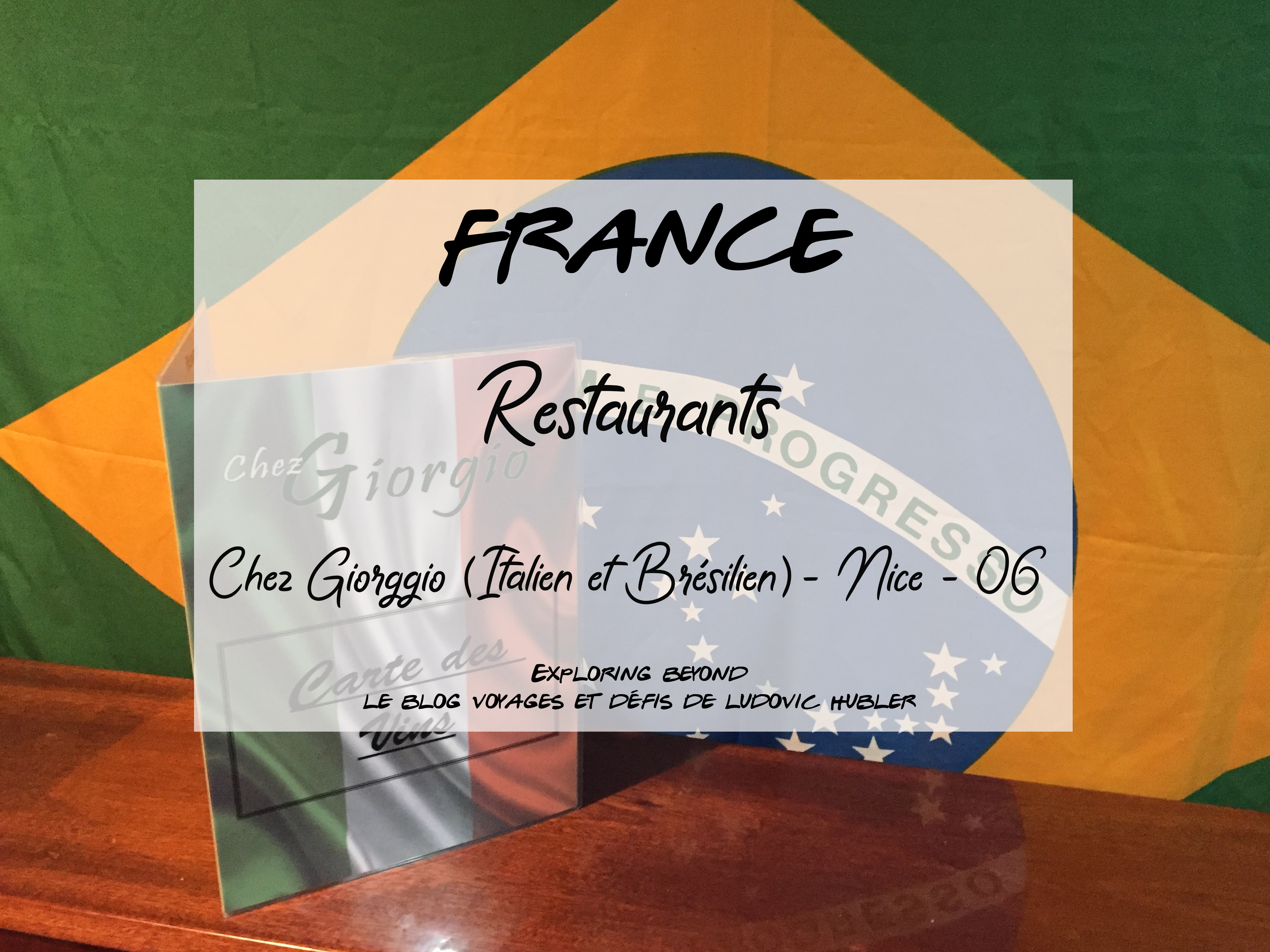 Chez Giorggio, restaurant brésilien, Nice (06)