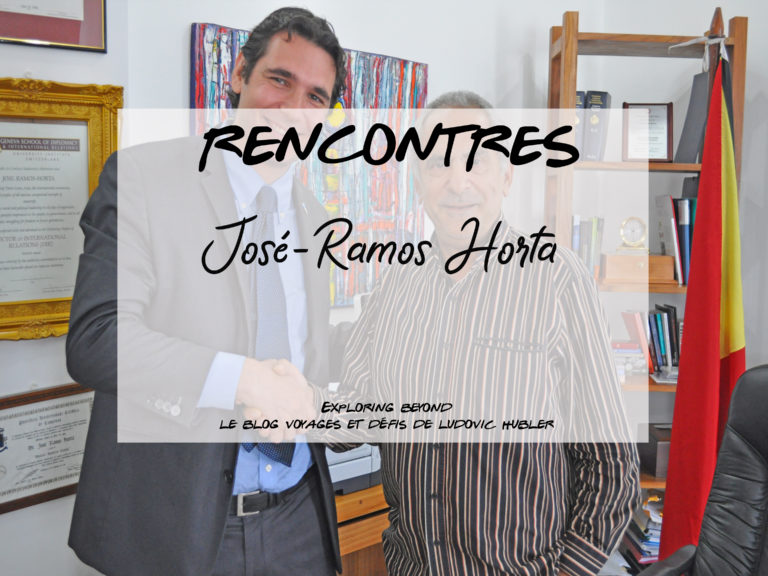 Rencontre : José Ramos Horta