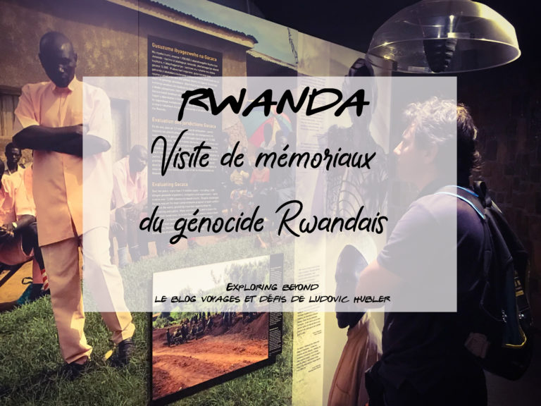 Visite de mémoriaux du génocide rwandais