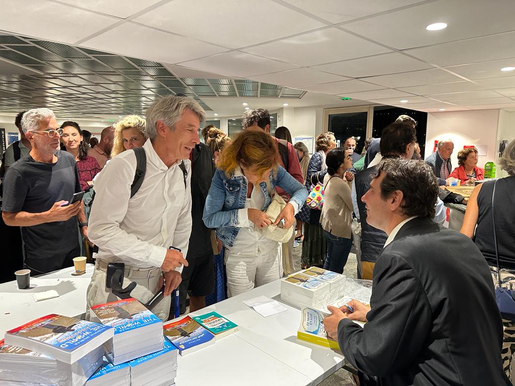Ludovic Hubler et ses livres