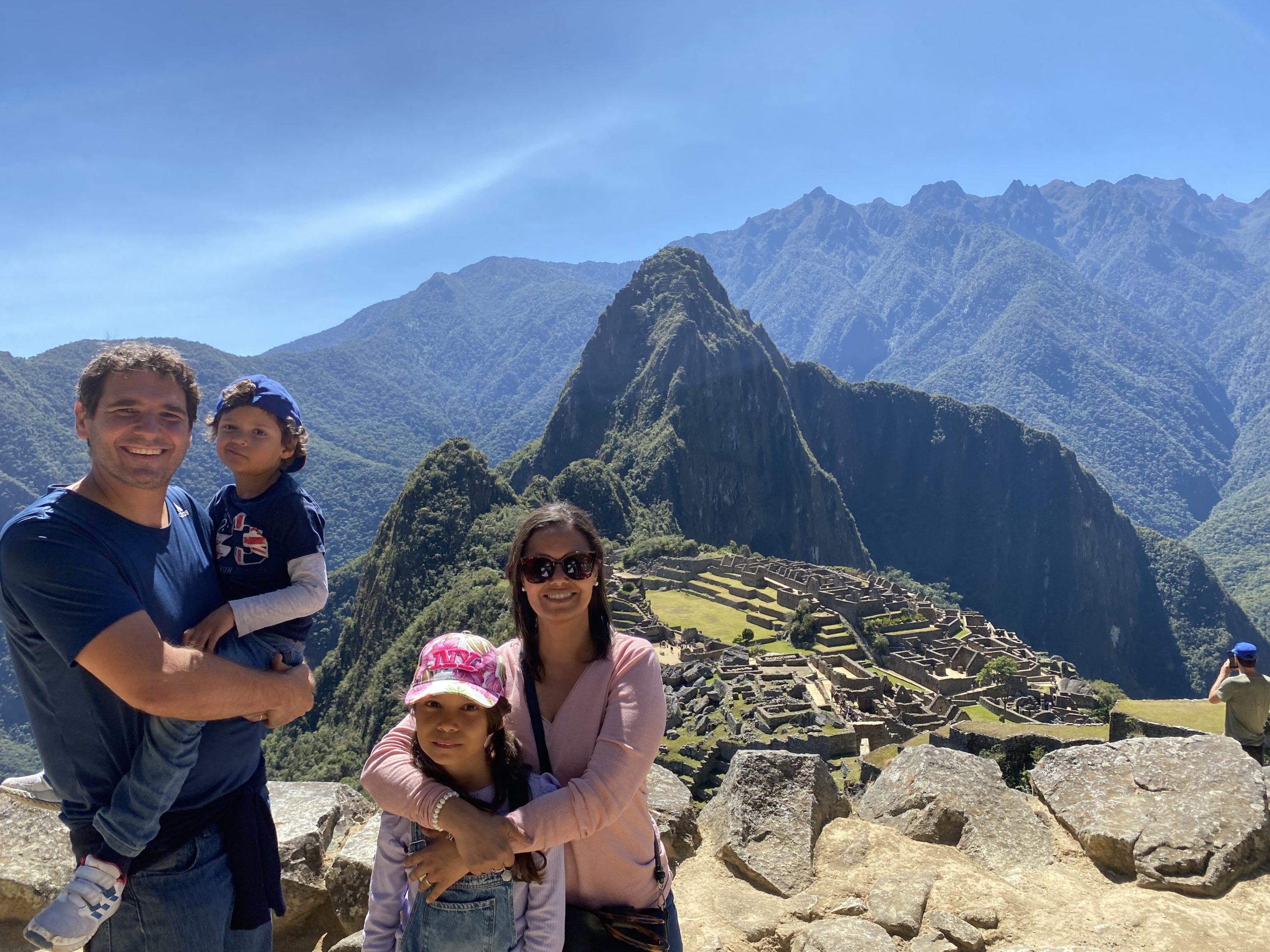 Ludovic Hubler et sa famille