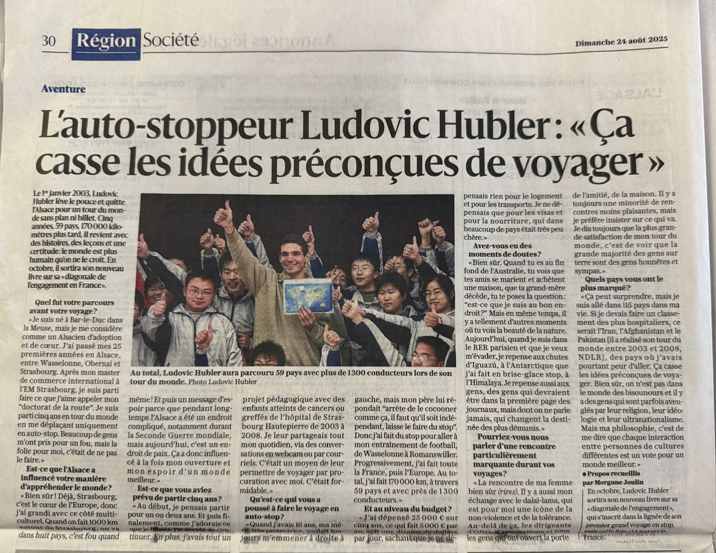 Article sur le voyage et les idées préconçues